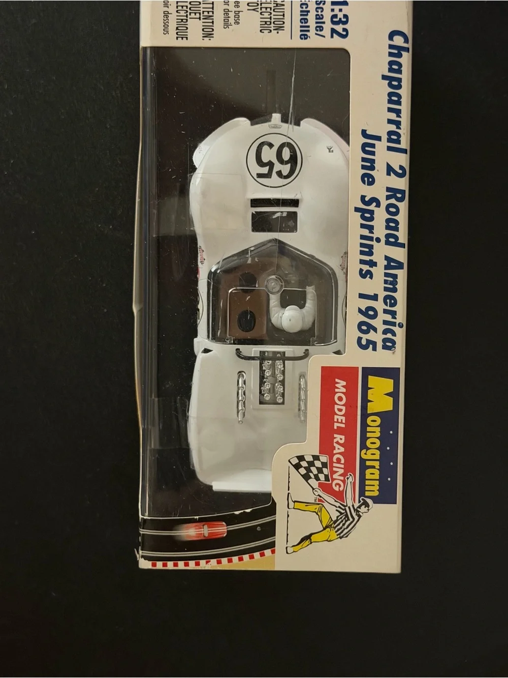 Chaparral 2 Road America June Sprints 1965 Die-Cast Toy Car - White